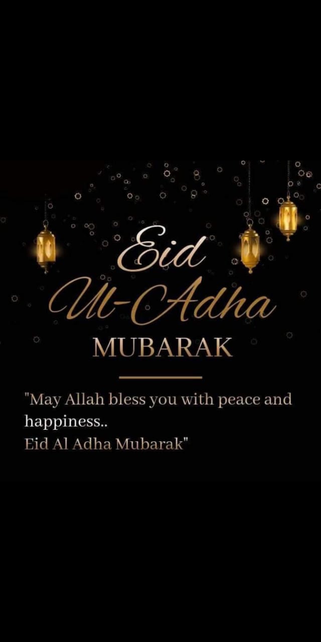 Eid Ul Adha Mubarak