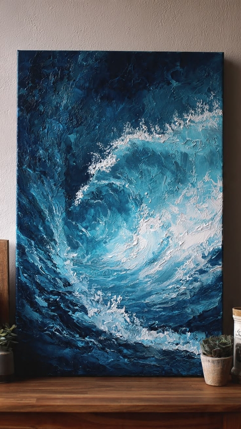 шпалери tsunami, Wave