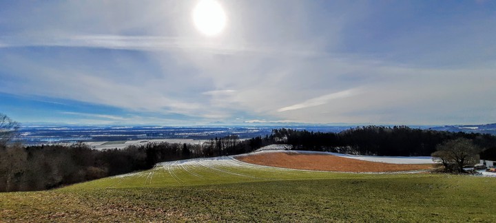Ausblick nach Österreich