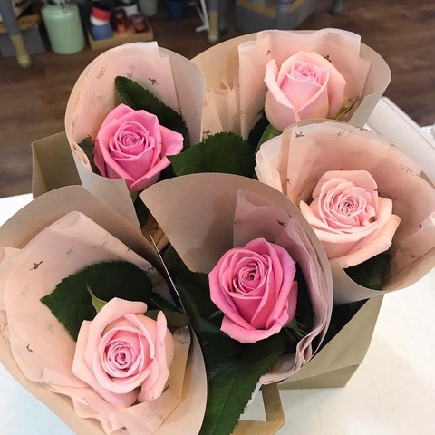 Bouquets roses