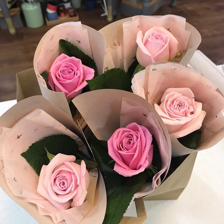 Bouquets roses