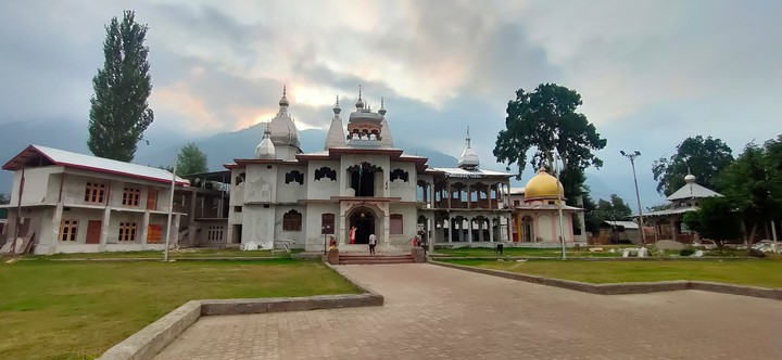 View of Gauri Shankar mandir in Kishtwar, Jammu and Kashmir