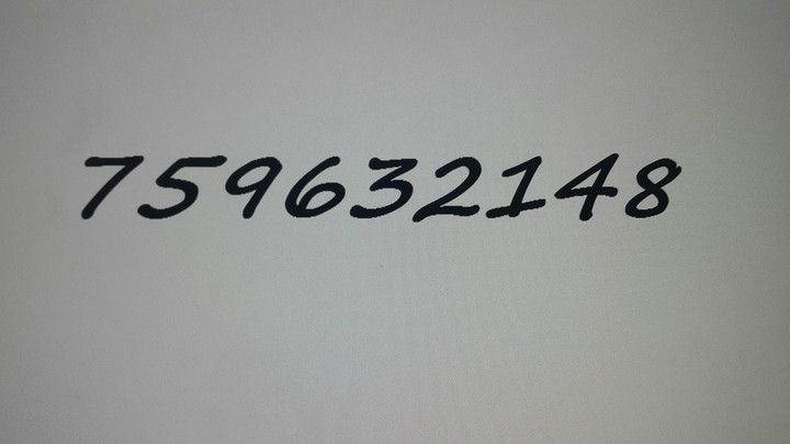 numbers