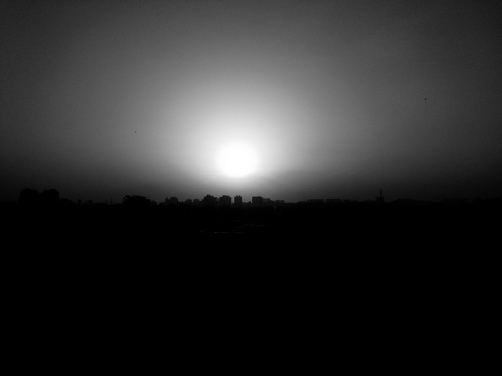 Sinister sunrise!