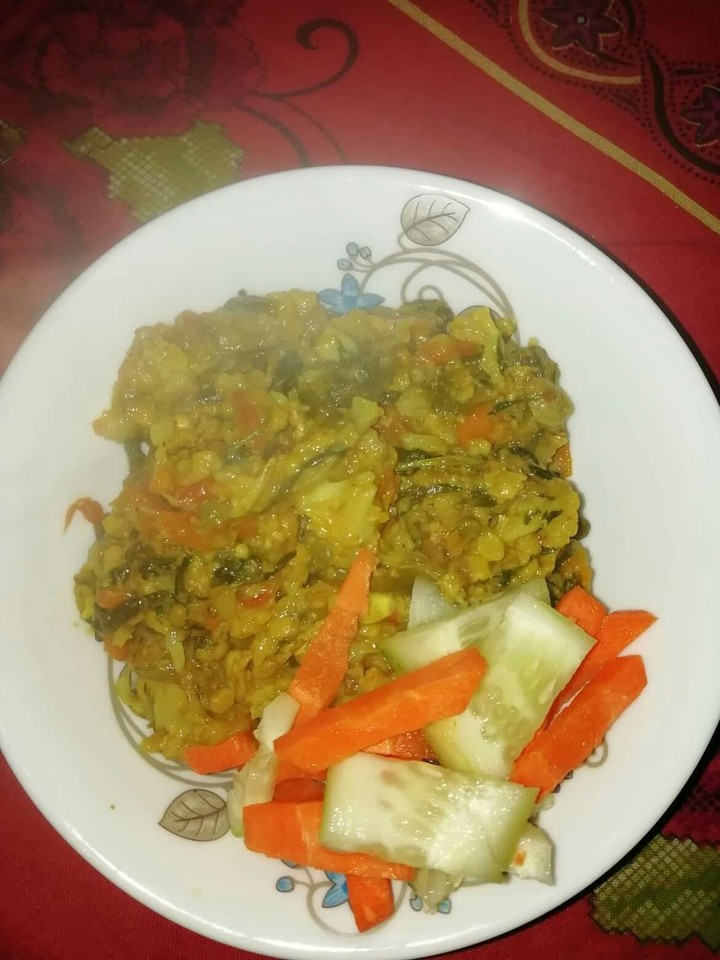 vegetable khichuri