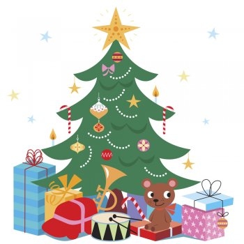 árbol navideño lindo