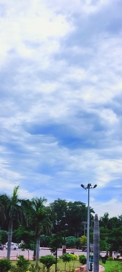 cloudy scene