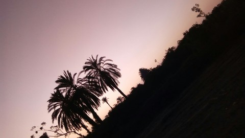 sun set