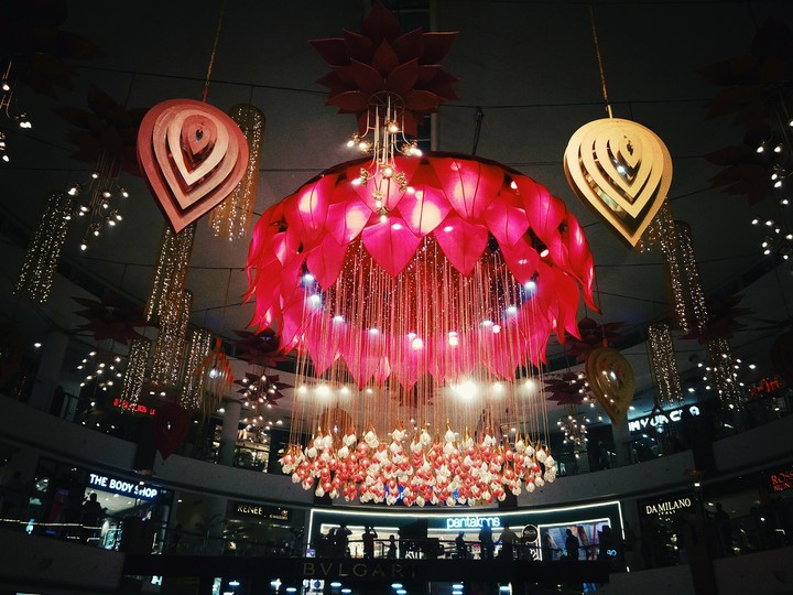 Rising fron sky