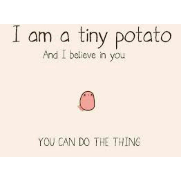 You can