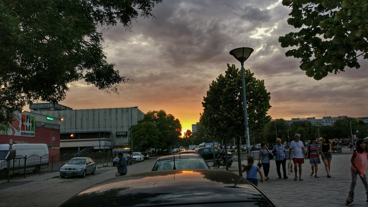 When the sun goes down...