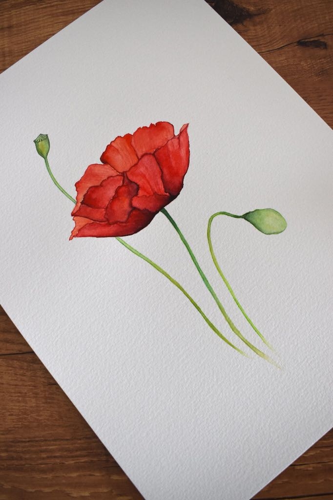 red flower