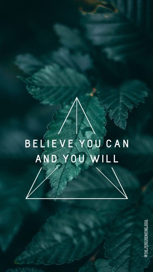 Believe in Yourself
