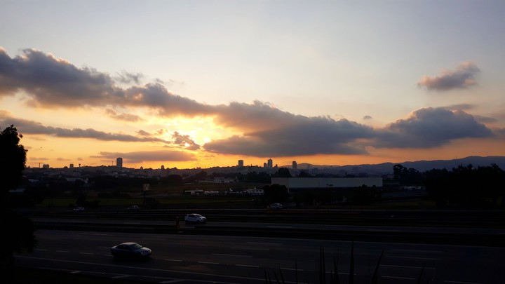 Por do Sol perfeito