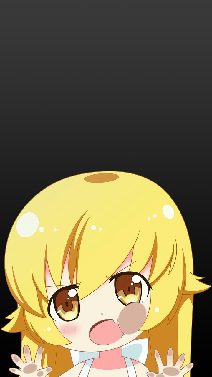 Shinobu against phone