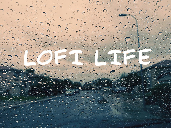 LoFi chill rain