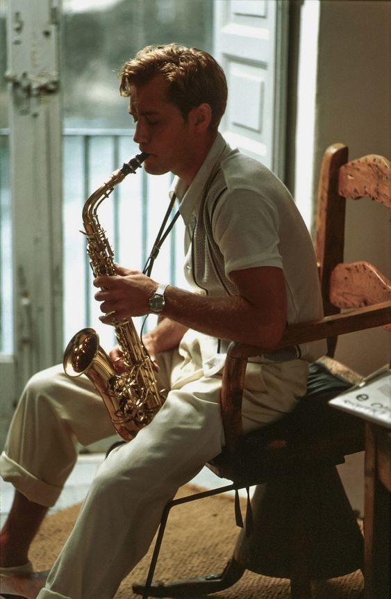 saxophone player