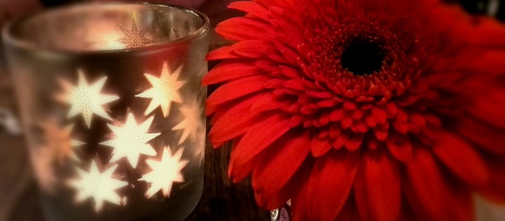 Charming candle light