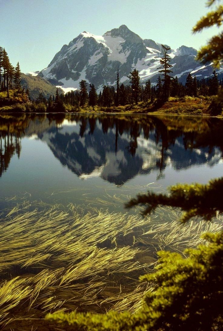 fonds d'écran Water, mountain