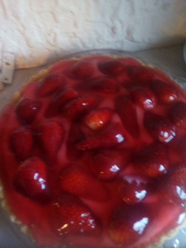 Erdbeerkuchen my Home.