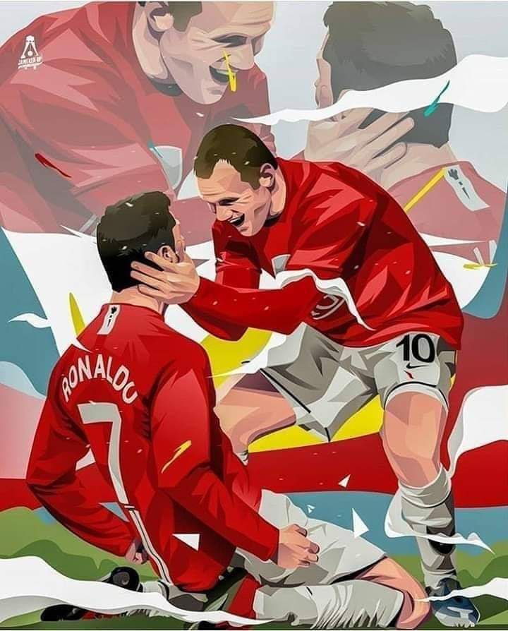 The duo Ronaldo Rooney