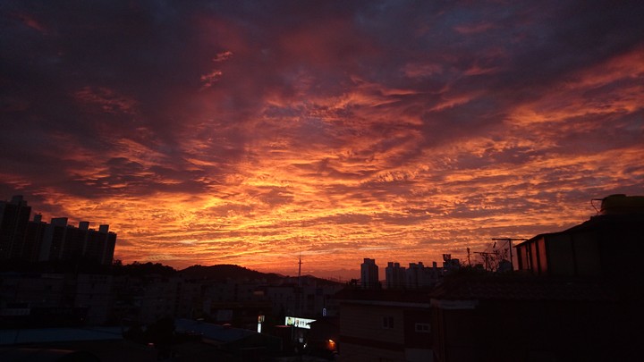 노을