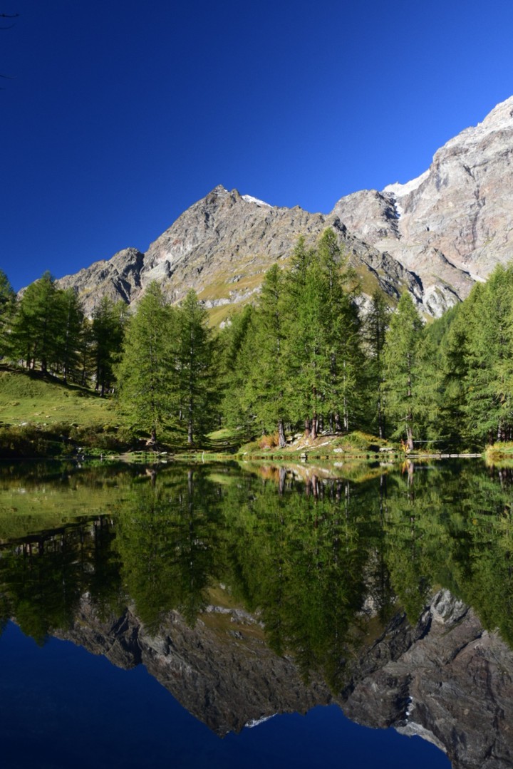 Mountain reflection