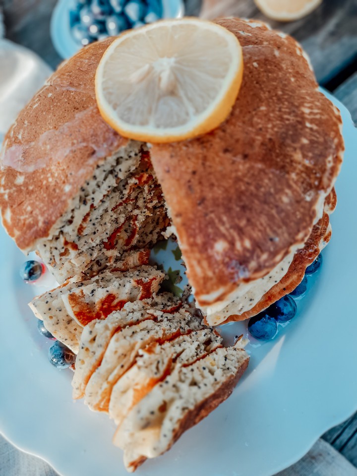Lemon Poppyseed Pancakes