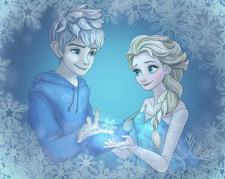 Jack frost ♡ Queen Elsa