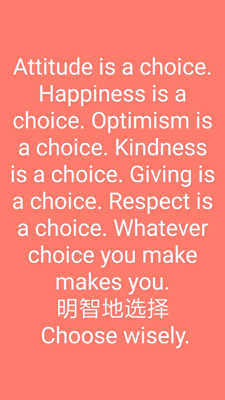 choices make makes you