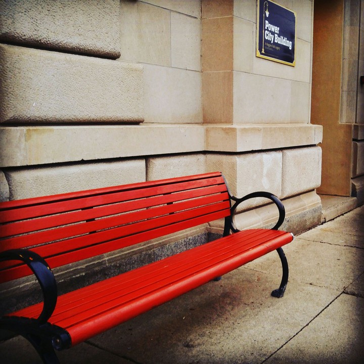 Red Bench