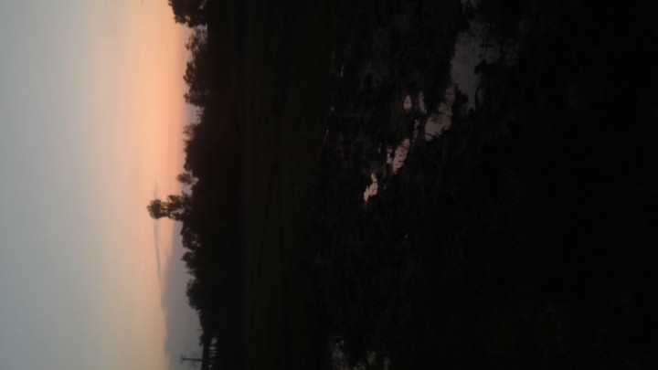 sun set
