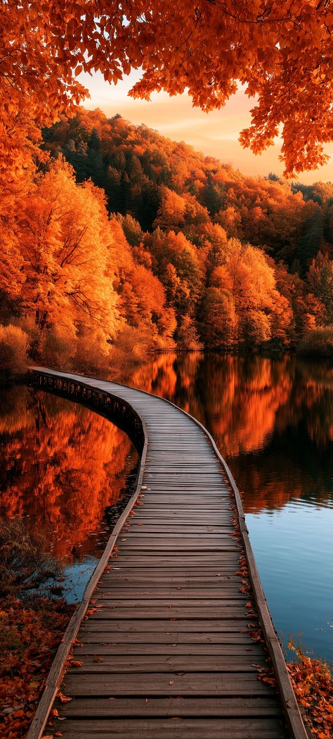tapety boardwalk, reflection