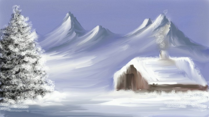 Winter(digital art)