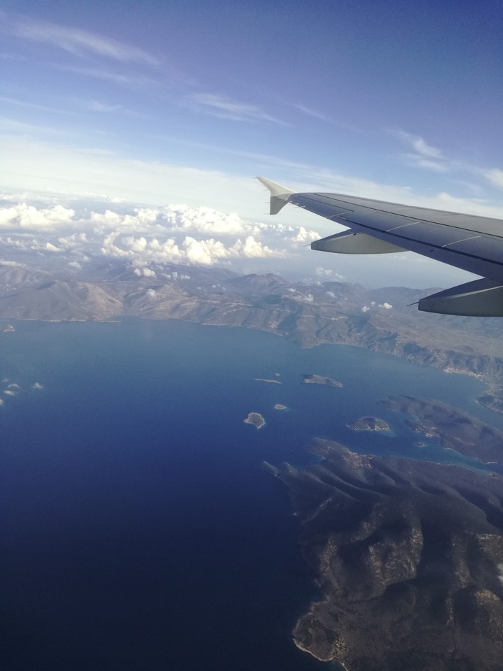 flying to...