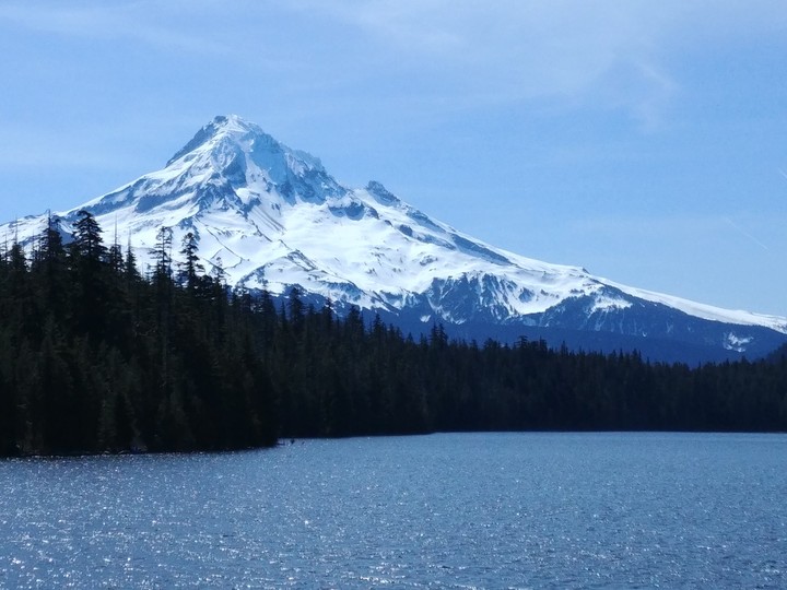 Mt Hood from Lost Lake
