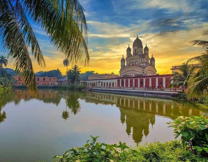 MORNING VIEW of DAKHKHINESWAR KALI TEMPLE