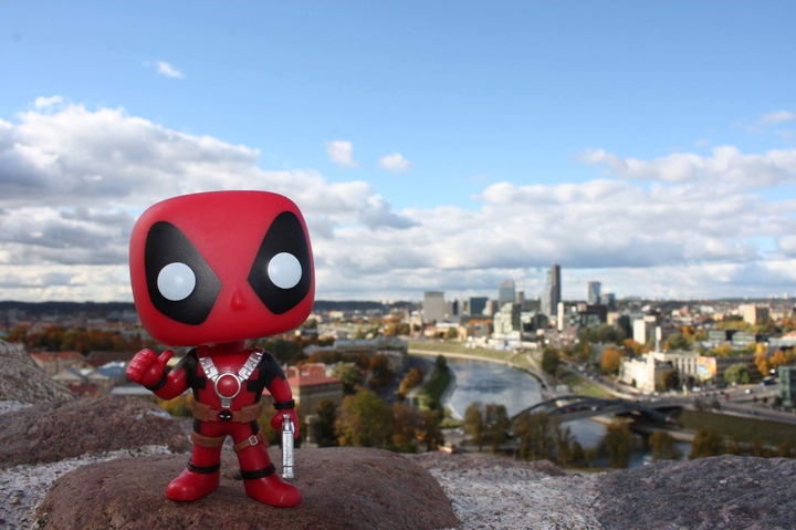 Dead pool in Vilnius