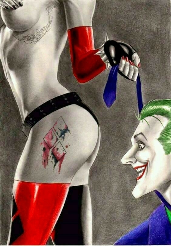 Harley Quinn and joker sexy