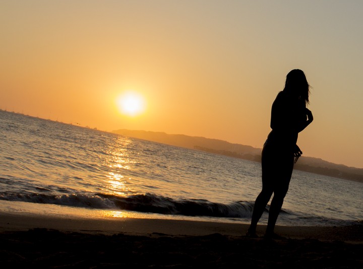 beach girl pretty