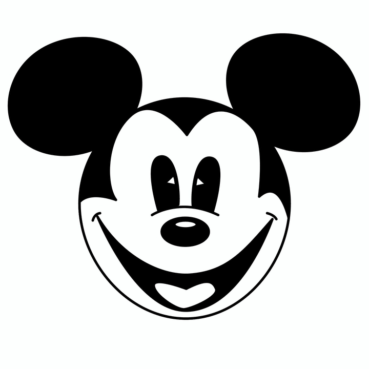 Monochrome Mickey Mouse Wallpaper