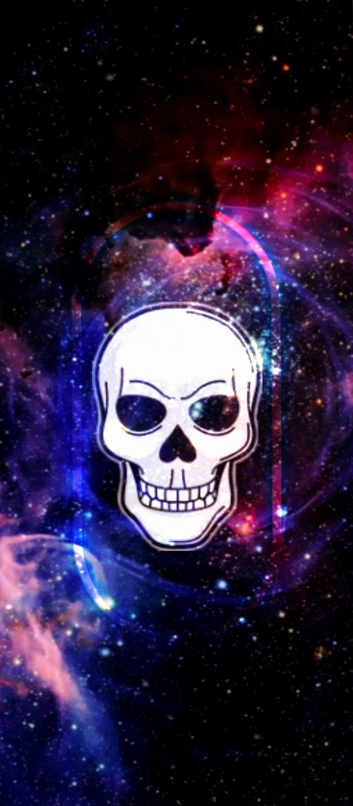 Galaxy skull