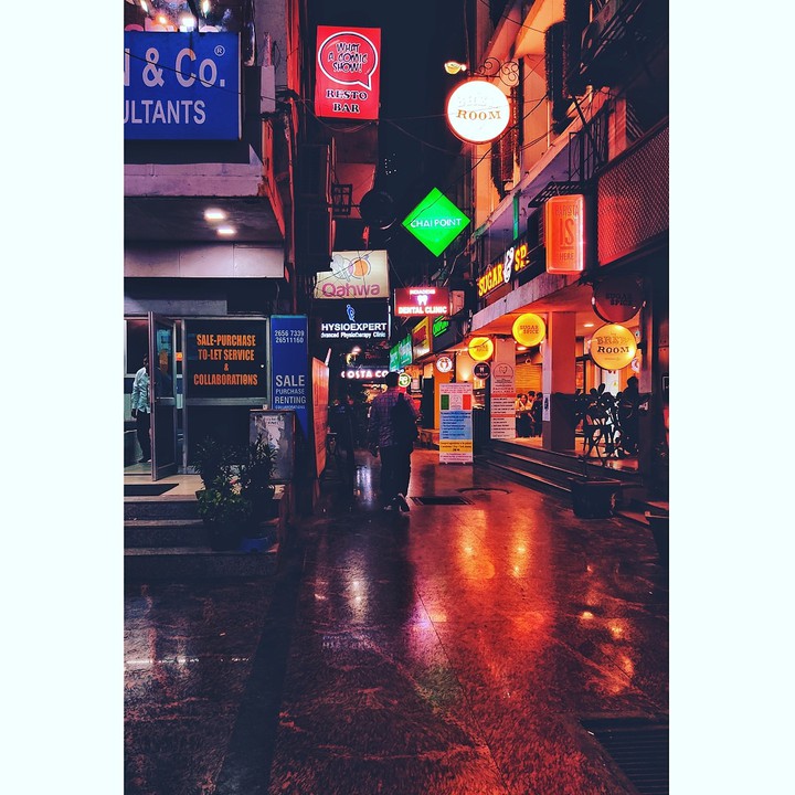 City lights