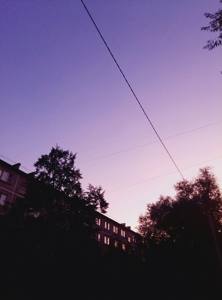 красивый закат