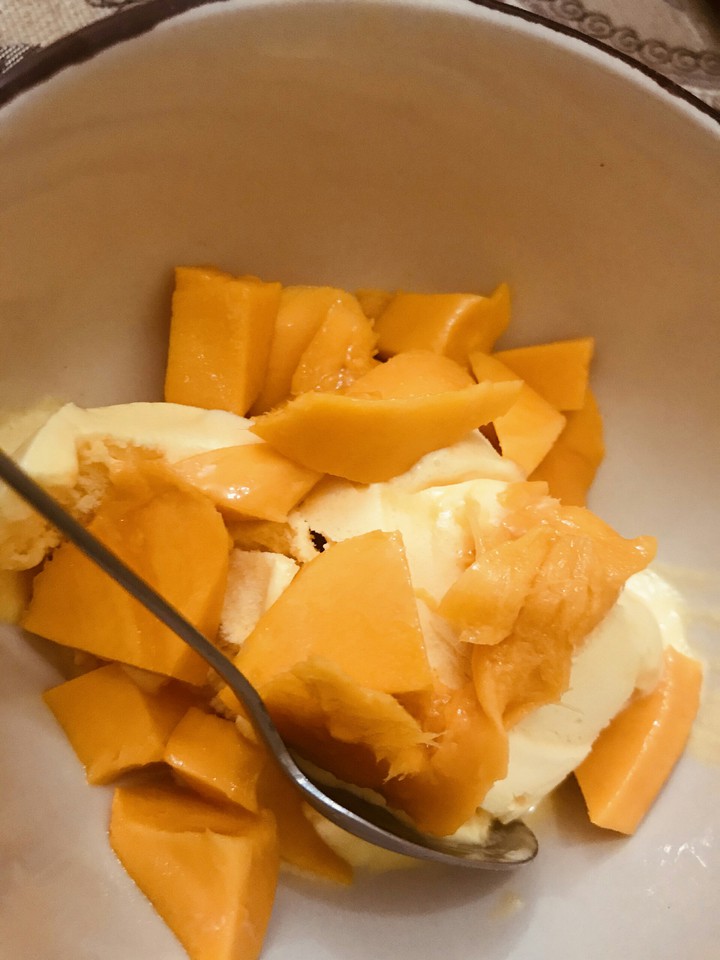 #summer#mangoicecream ❤❤❤