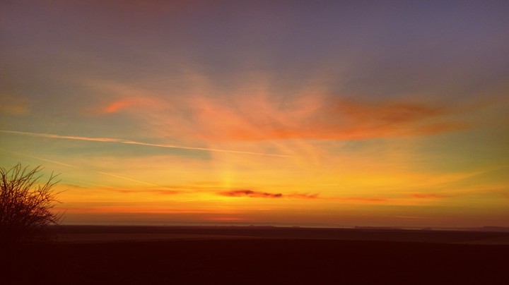 Slavonia in sunrise