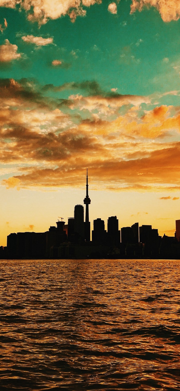 city sunset..