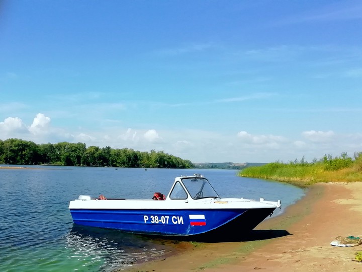 Summer. River Volga
