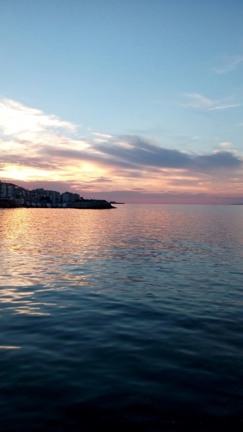 #sea #sunset