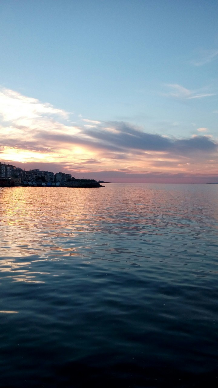#sea #sunset
